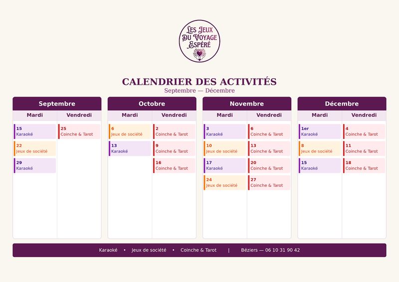 Photo 4 de LES JEUX DU VOYAGE ESPÉRÉ